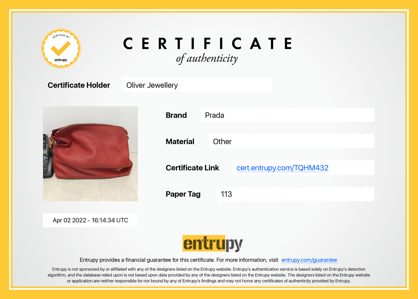 Prada Vitello Daino Hobo