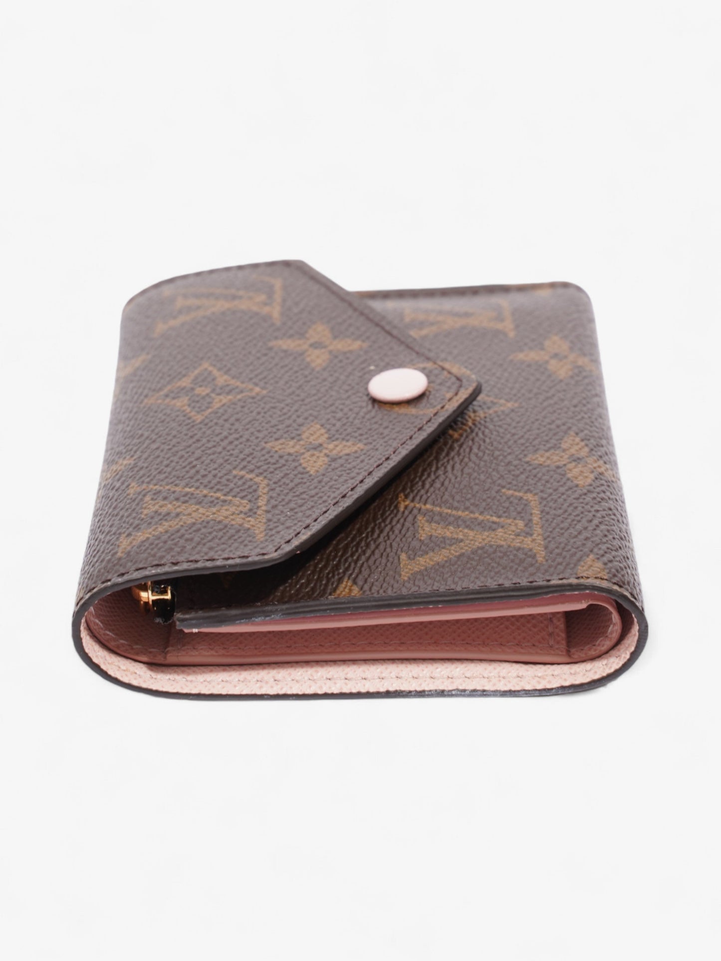 Louis Vuitton Victorine Monogram / Rose Ballerine Coated Canvas