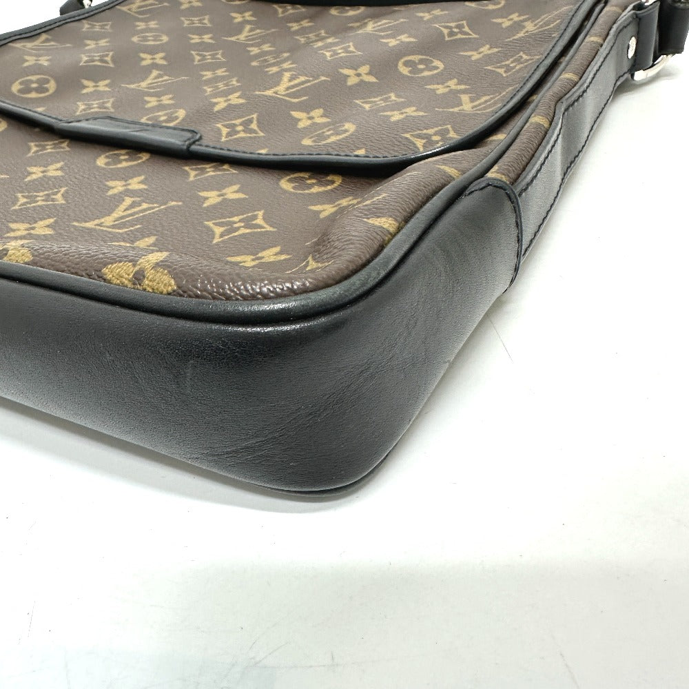 LOUIS VUITTON Shoulder Bag M56715 Monogram macacer canvas Brown Monogram macacer Bus MM mens