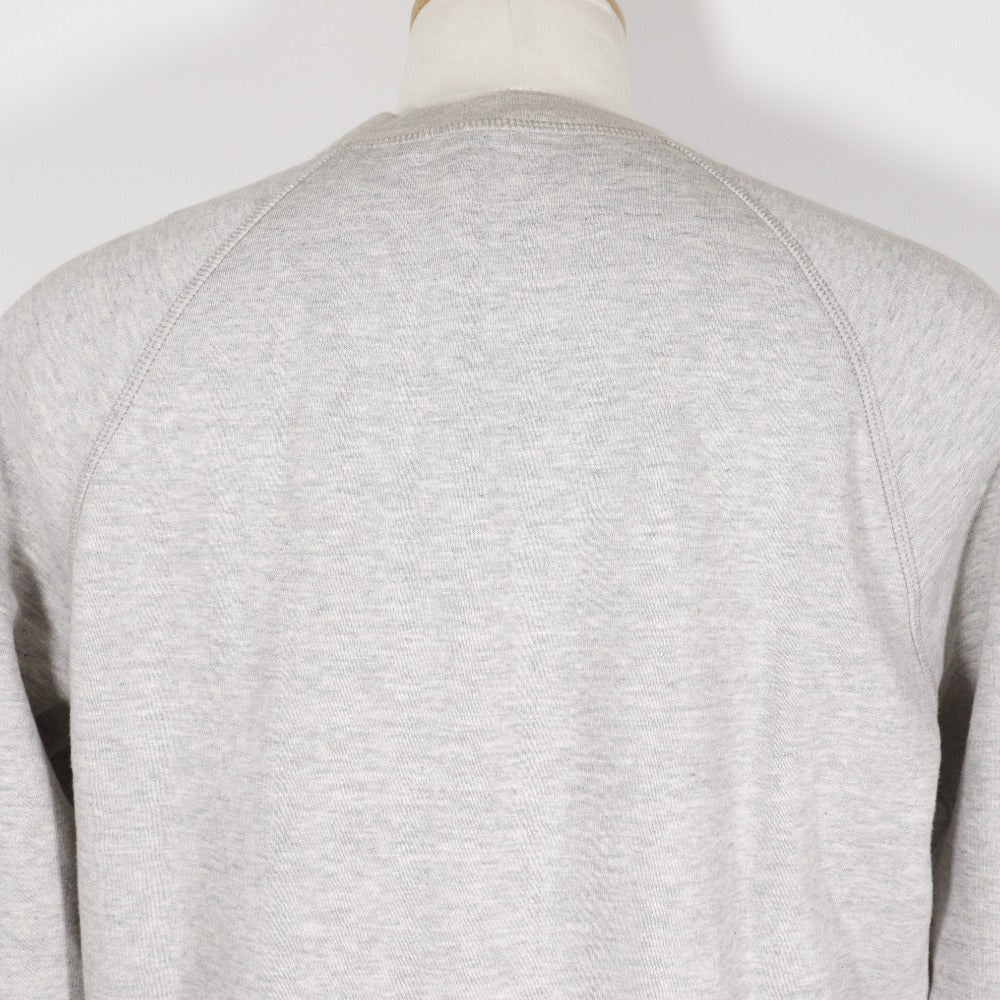 LOUIS VUITTON sweat RM182M GVR HFY05W cotton gray 18AW trainer Up side down mens S