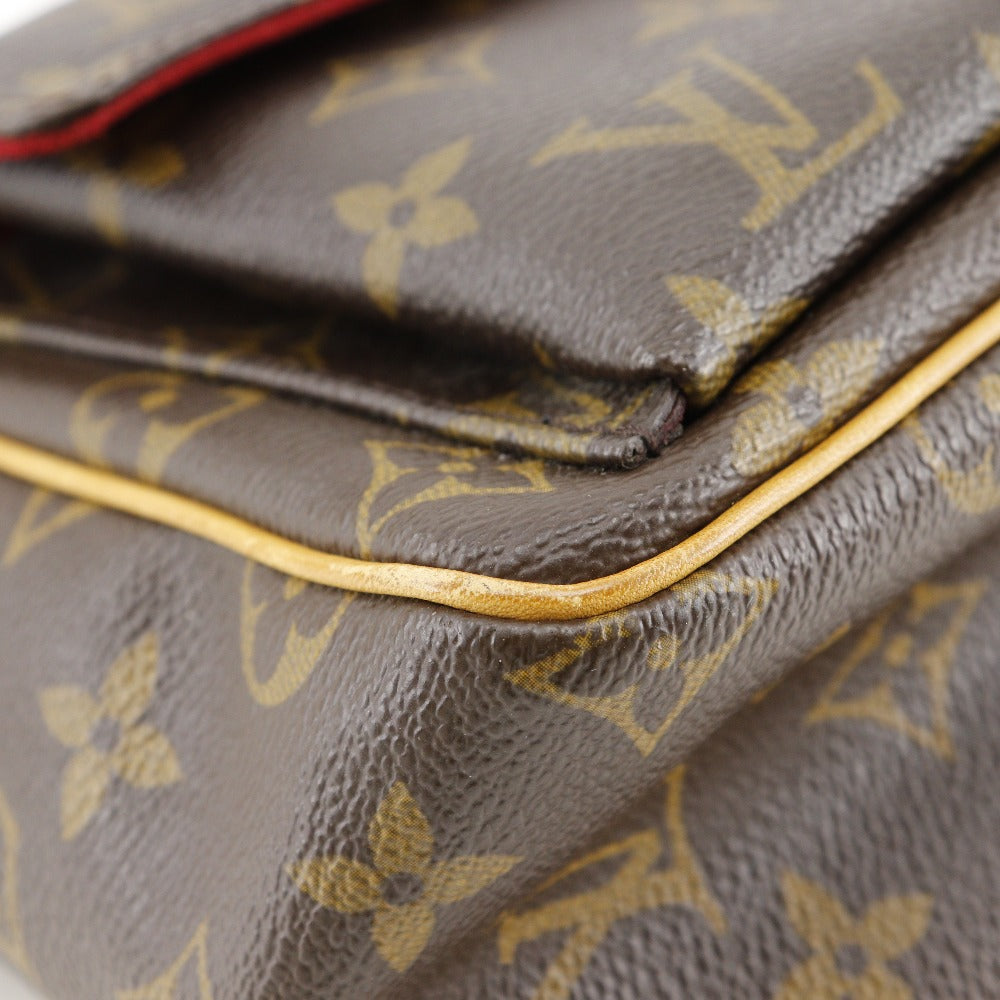 LOUIS VUITTON Shoulder Bag M51165 Monogram canvas Brown Viva CitePM