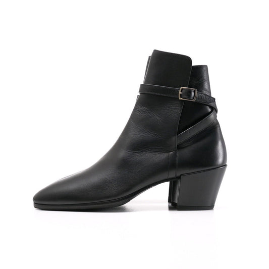SAINT LAURENT PARIS boots 591999 leather black Women 36