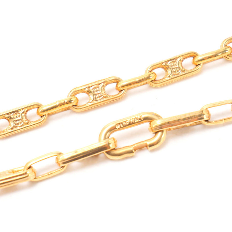 CELINE Necklace plating gold Old Celine Macadam Women(Unisex)