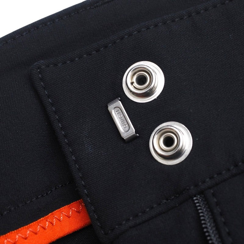 HERMES Pants cotton black Jump Women 34