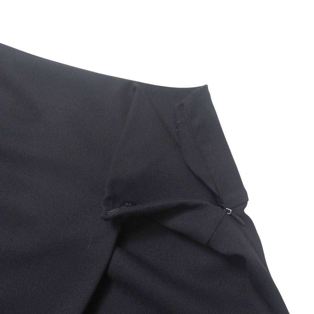 HERMES skirt 98% wool, 2% polyurethane black Women 38