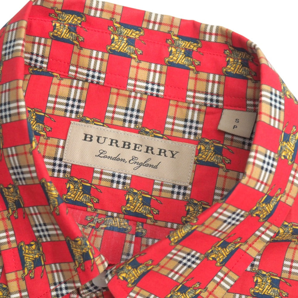 BURBERRY Long sleeve shirt cotton multicolor 8001130 mens S P