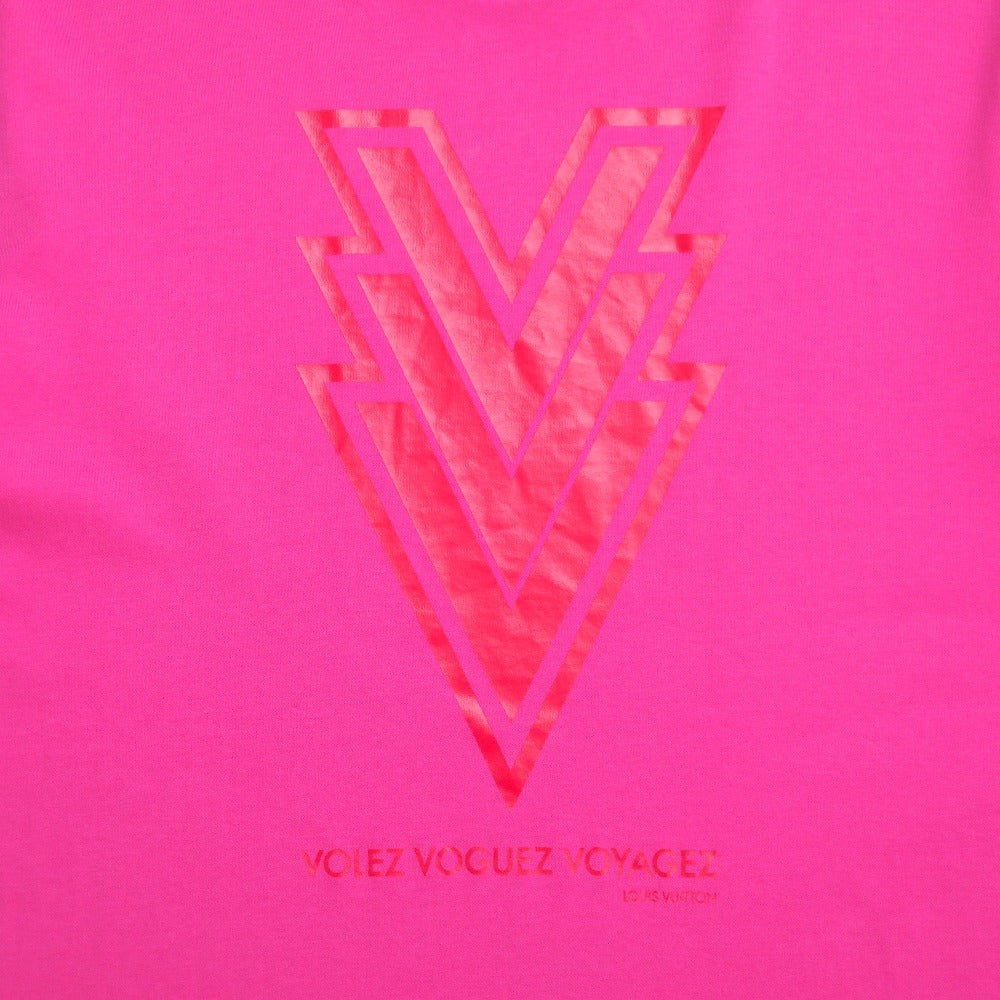 LOUIS VUITTON Short sleeve T-shirt cotton Pink Orange type RM151 H7Y66WCMS L