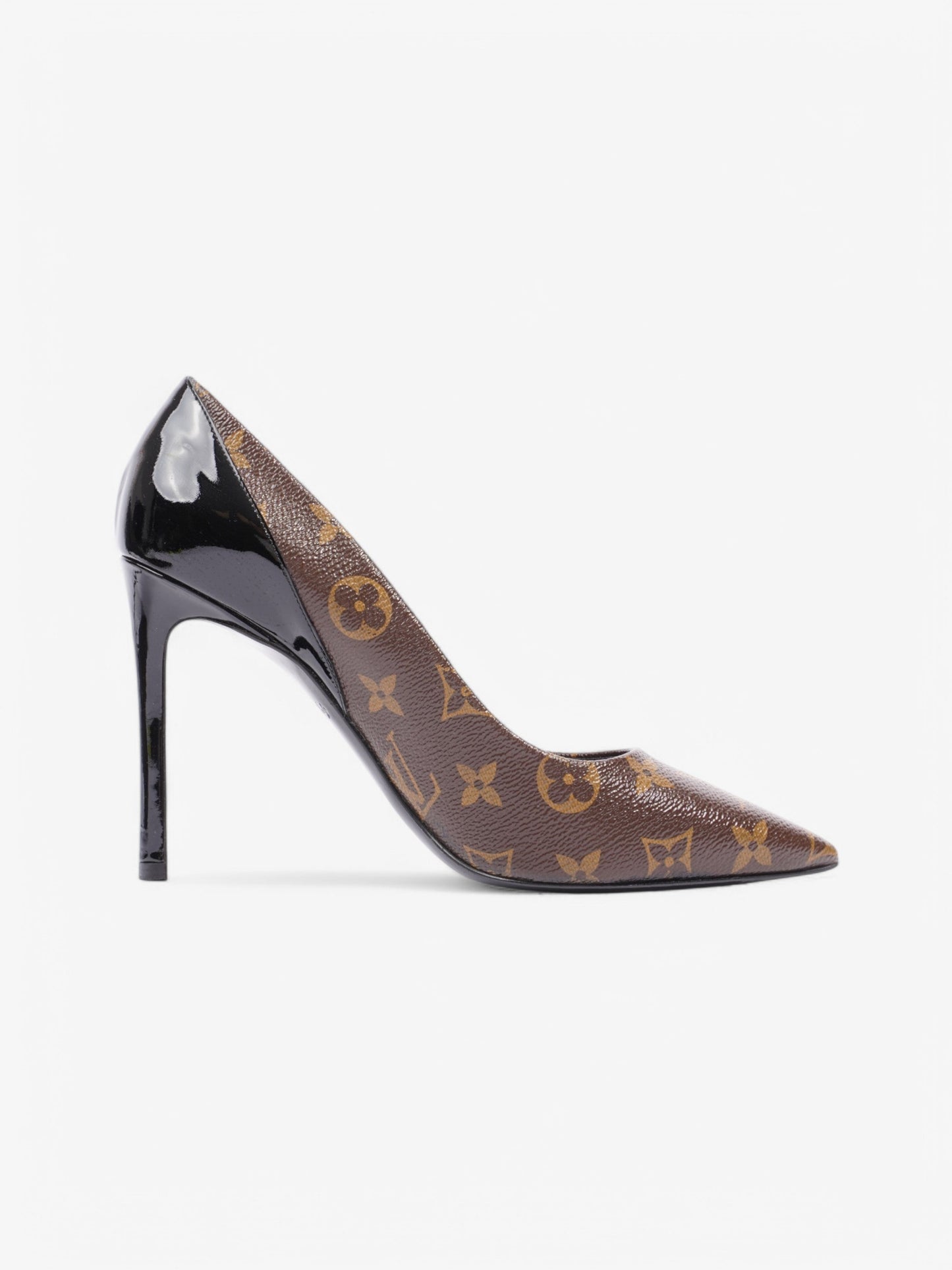 Louis Vuitton Cherie Pumps 100 Monogram / Black Coated Canvas EU 38 UK 5