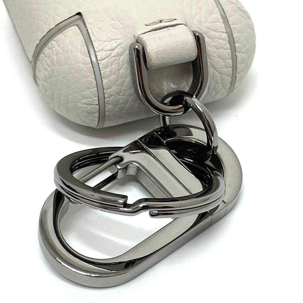 Dior Accessory case 2PUKH190YUZ leather off white logo Earphone case unisex(Unisex)