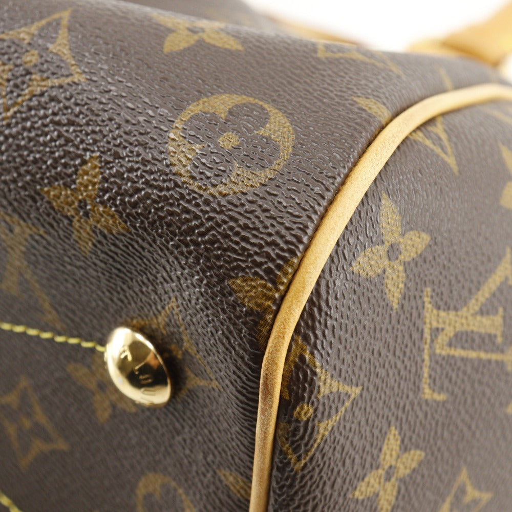 LOUIS VUITTON Handbag M40143 Monogram canvas Brown Tivoli PM