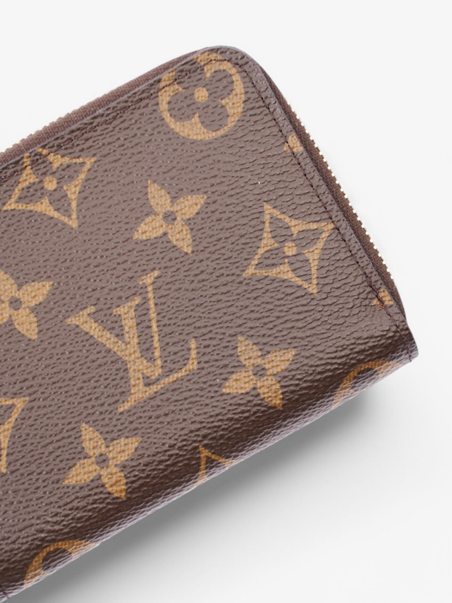 Louis Vuitton Zip Wallet Monogram Coated Canvas