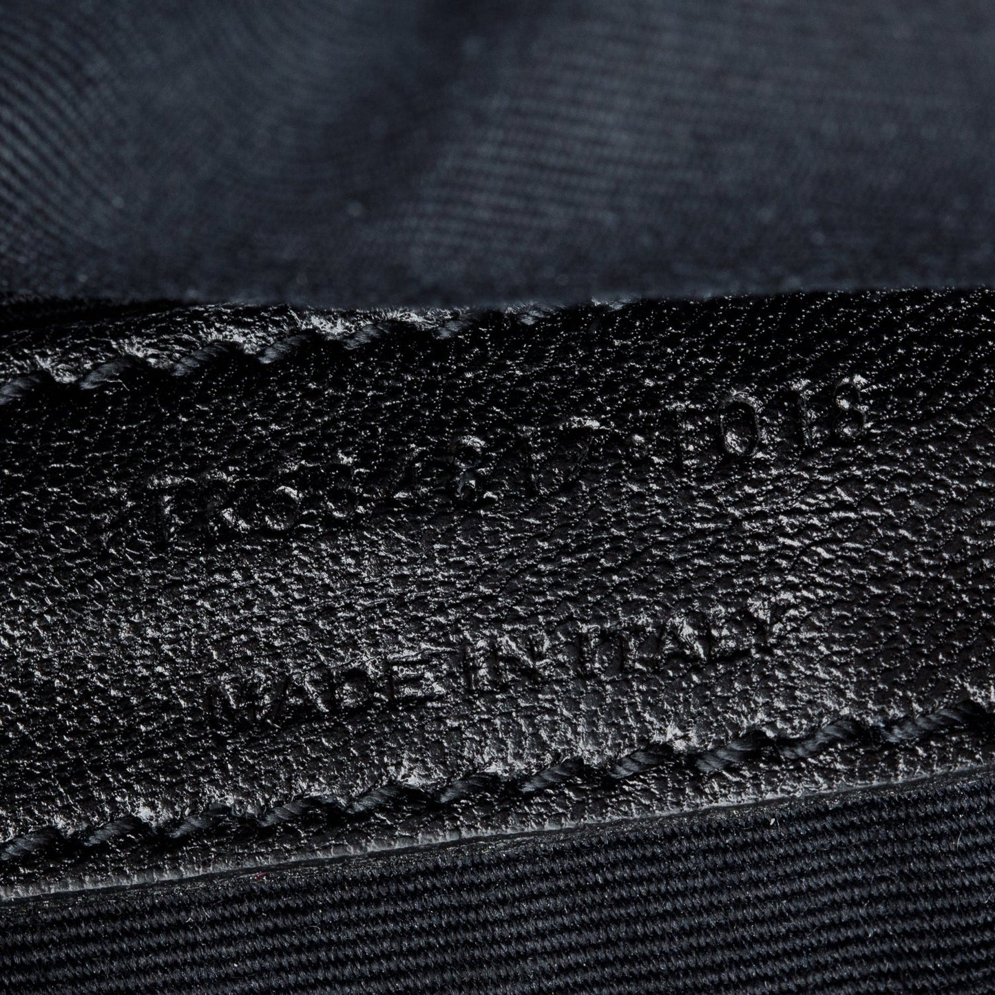 Saint Laurent Black Quilted Calfskin Leather Lou Belt Bag