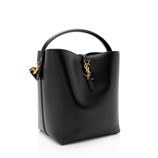 Luxury Saint Laurent Trending 2025 Calfskin Monogram Le 37 Bucket Bag (SHF-YsxF8W)