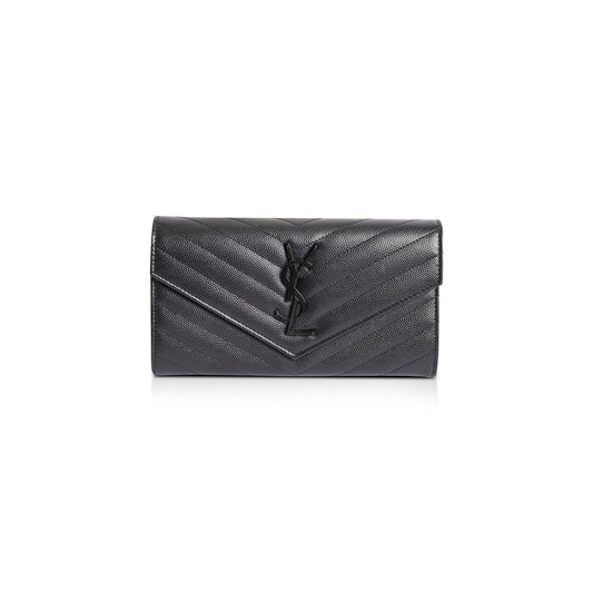 Saint Laurent Monogram Cassandre Envelope Wallet