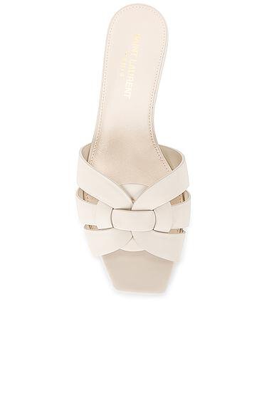 SAINT LAURENT TRIBUTE NU PIEDS FLAT SANDALS