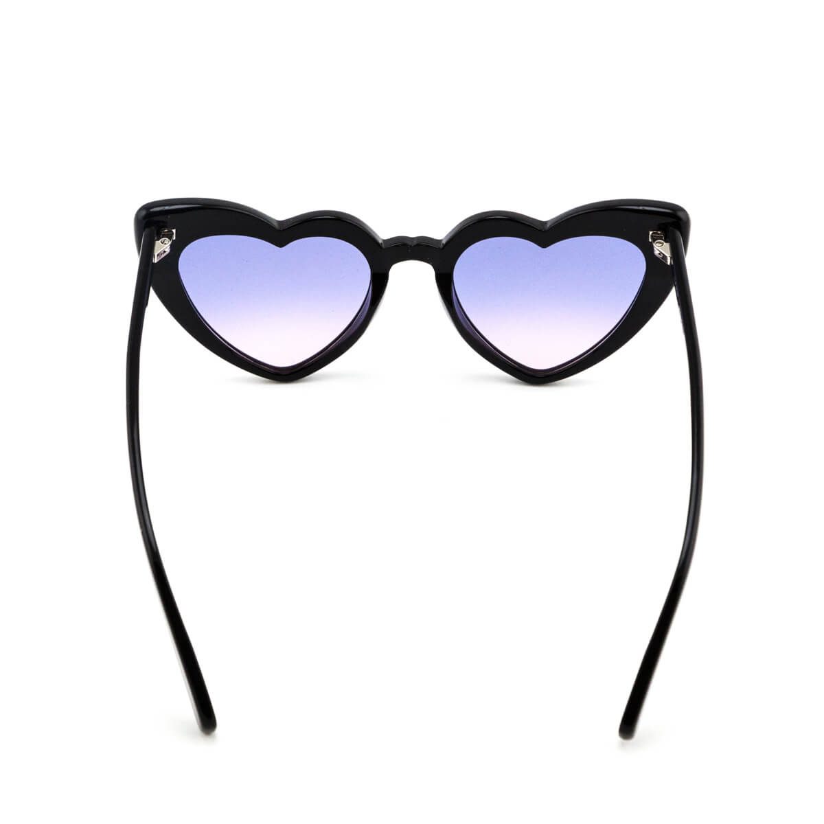 Luxury Saint Laurent Trending 2025 Black Acetate Heart Frame Loulou Sunglasses
