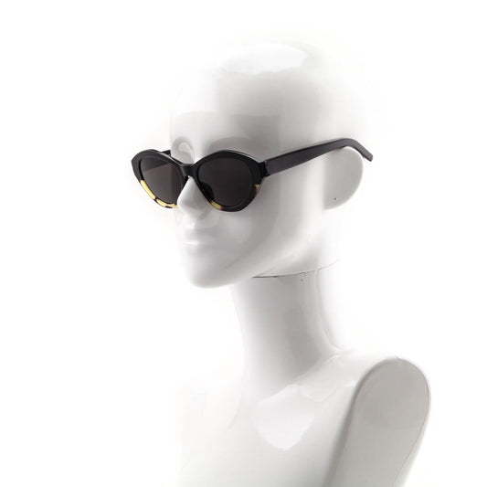 Luxury Saint Laurent Trending 2025 Black & Tortoise SL M60 Cat Eye Sunglasses