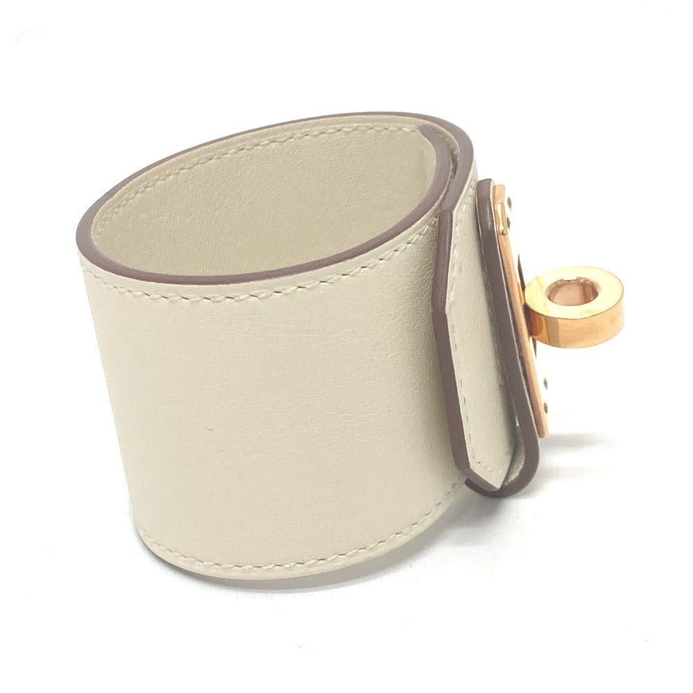 HERMES Bangle Swift White Rose Gold kelly twist gm Women
