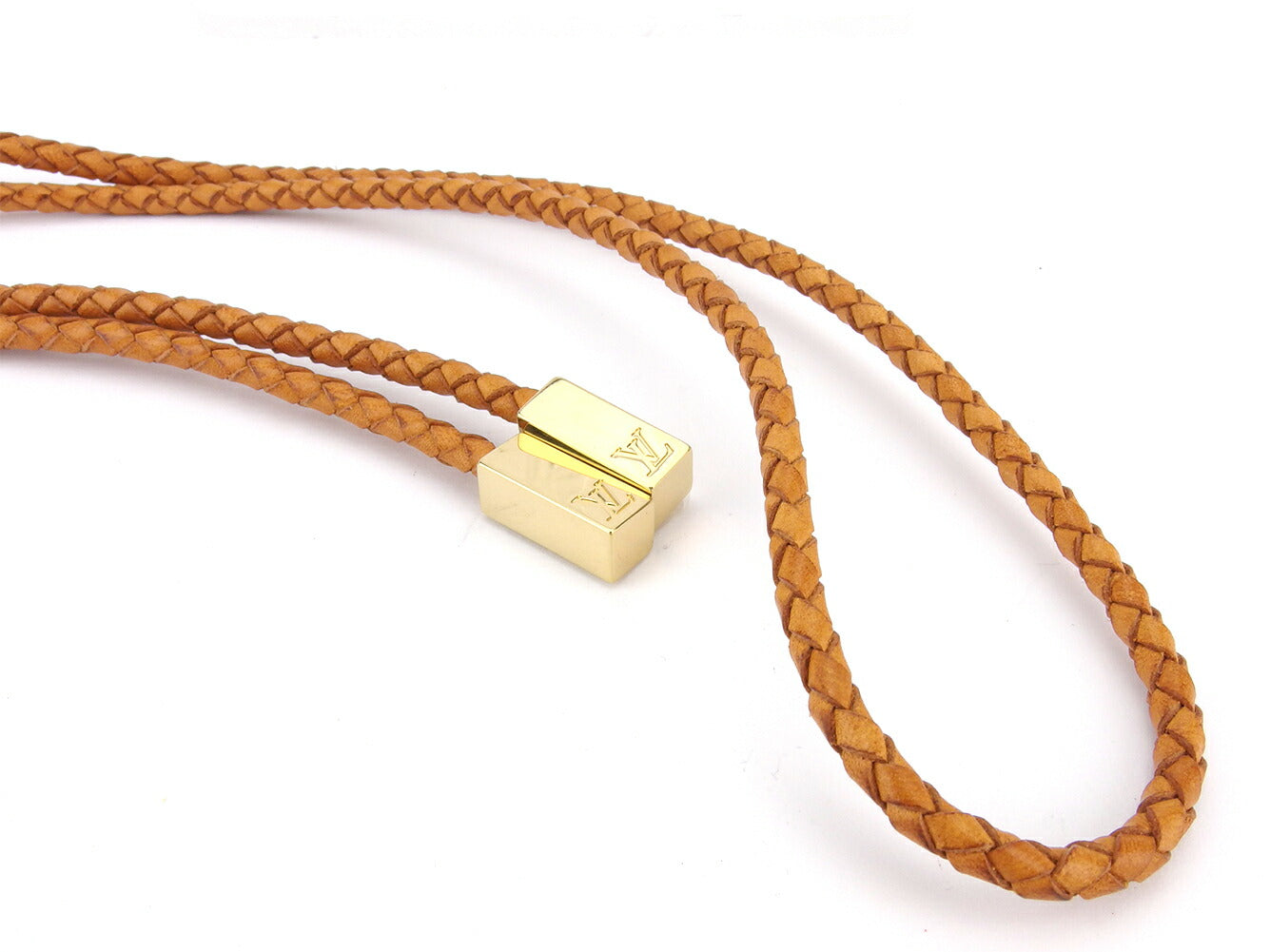 LOUIS VUITTON belt M67302 Brown Saintur VVN Trece