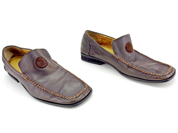LOUIS VUITTON loafers Brown 7