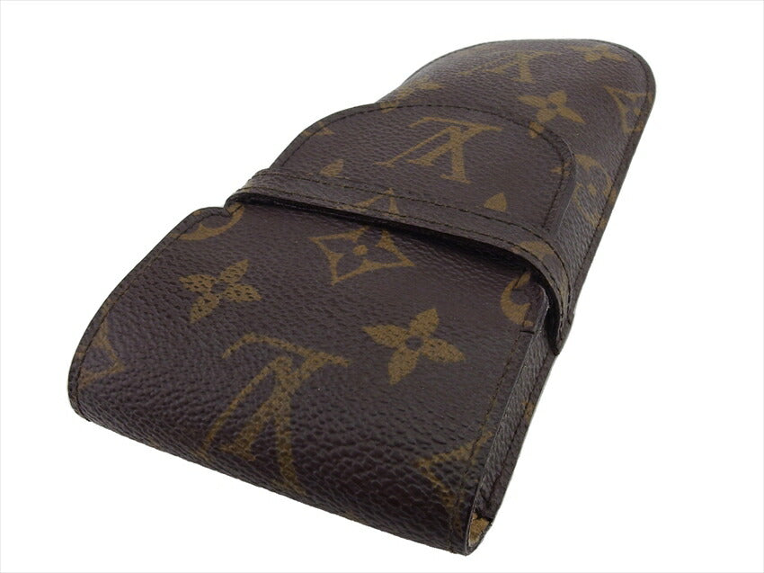 LOUIS VUITTON glasses case M62970 Brown beige Etui lunet mule