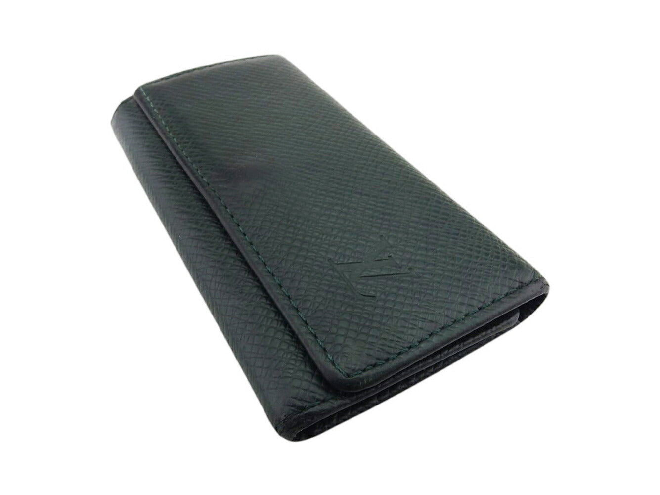LOUIS VUITTON Key case Key holder M30524 Green gold Multicles4