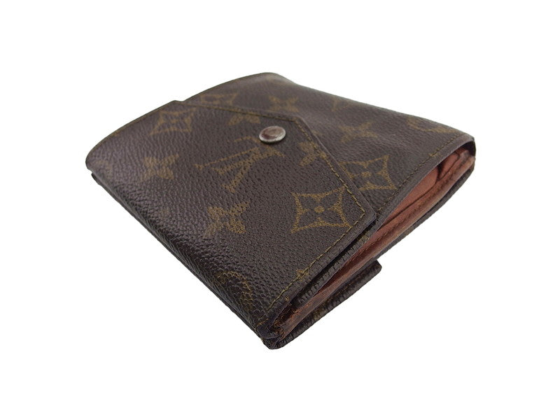 LOUIS VUITTON Bifold Wallet M61660 Brown beige Portonebi (old type)
