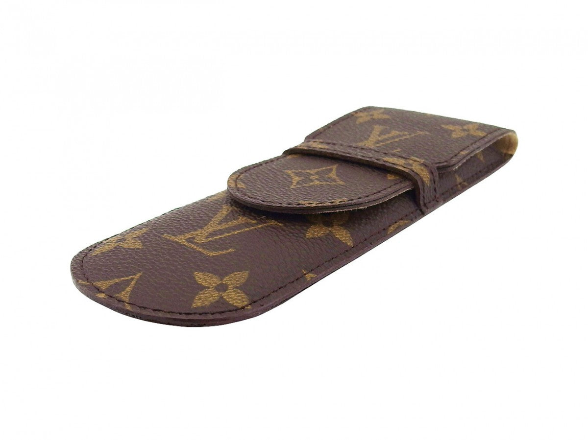 LOUIS VUITTON pencil case Brown