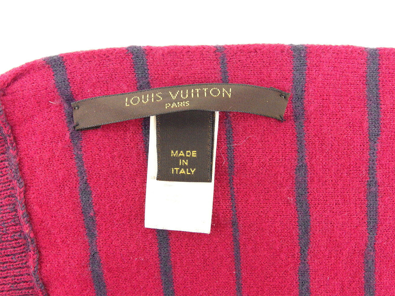 LOUIS VUITTON Scarf Red green