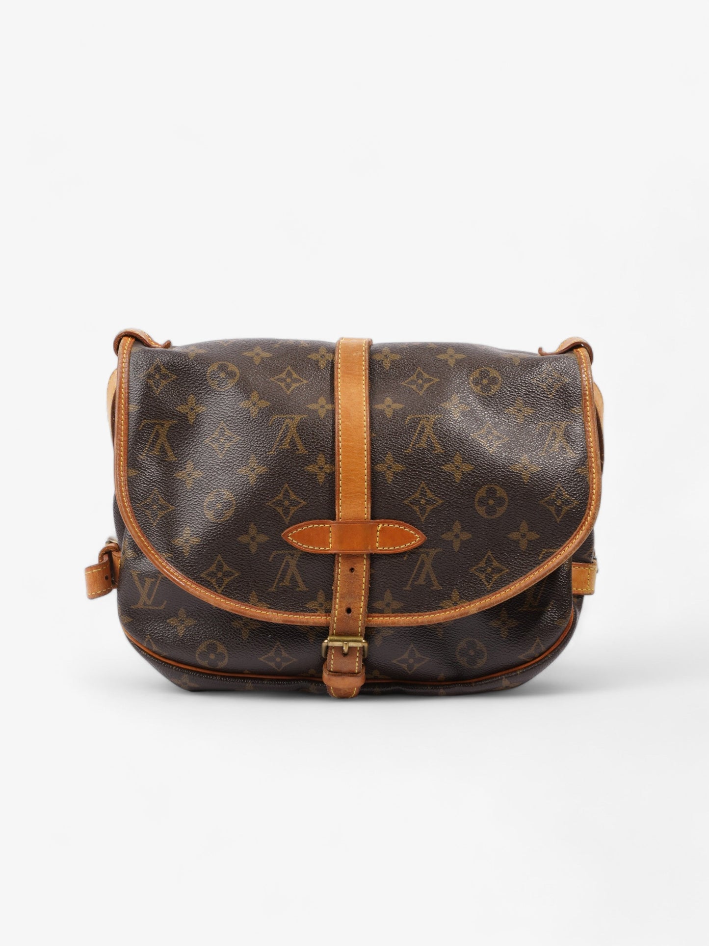 Louis Vuitton Saumur 30 Monogram Coated Canvas