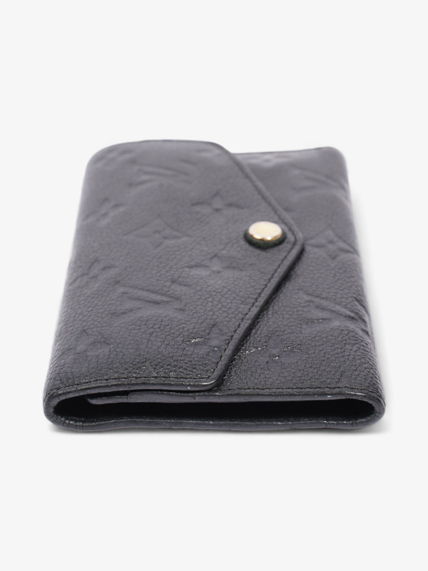 Louis Vuitton Curieuse Trifold wallet Black / Black Empreinte Leather