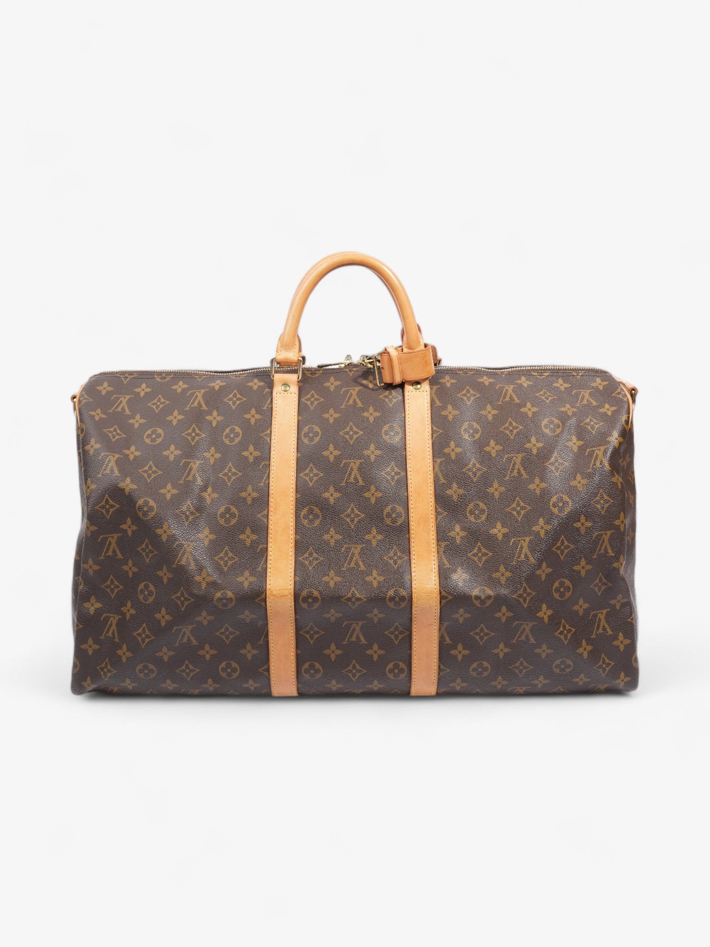 Louis Vuitton Keepall Bandouliere Monogram Coated Canvas 55