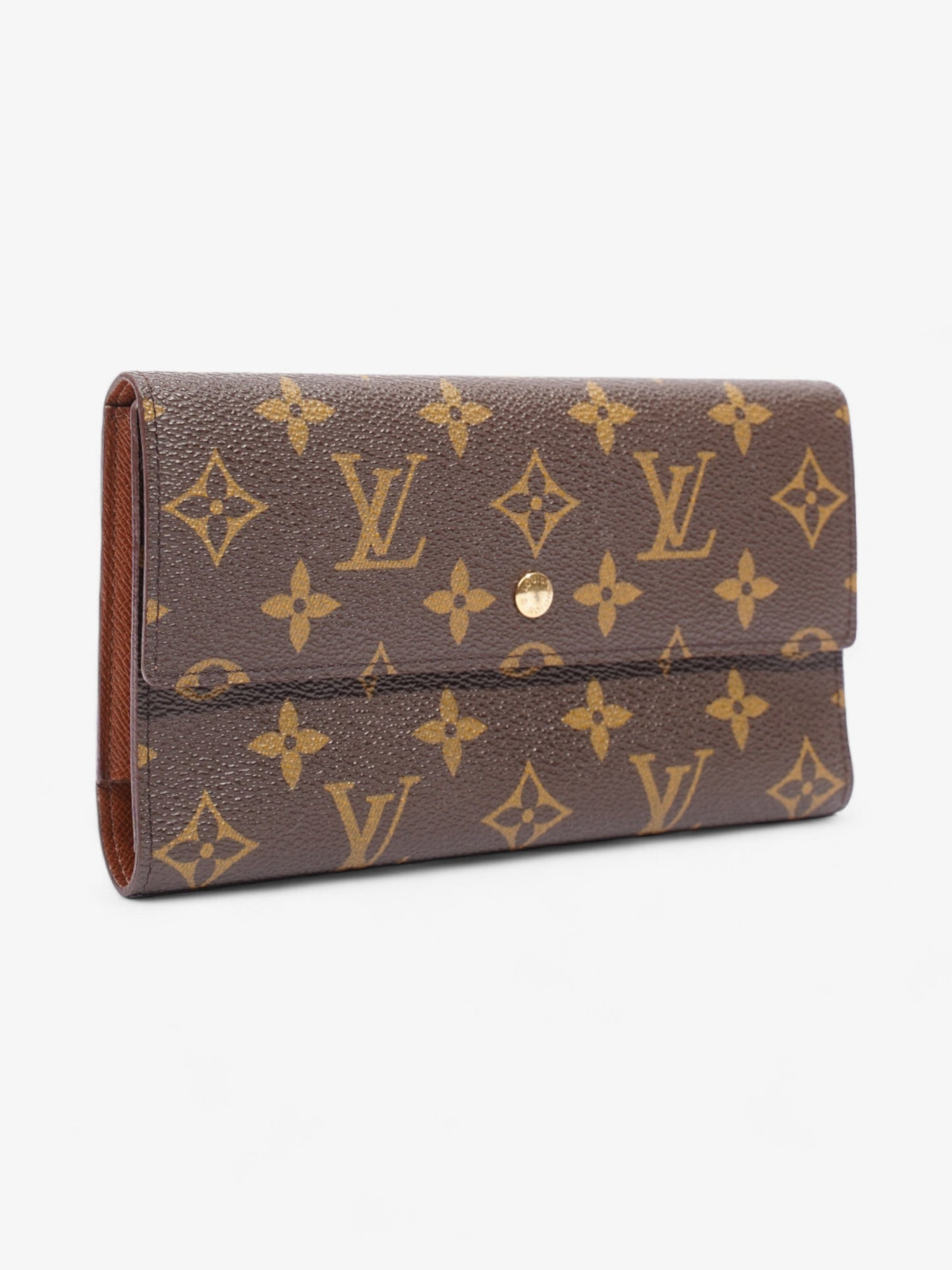 Louis Vuitton Portefeuille International Wallet Monogram Coated Canvas