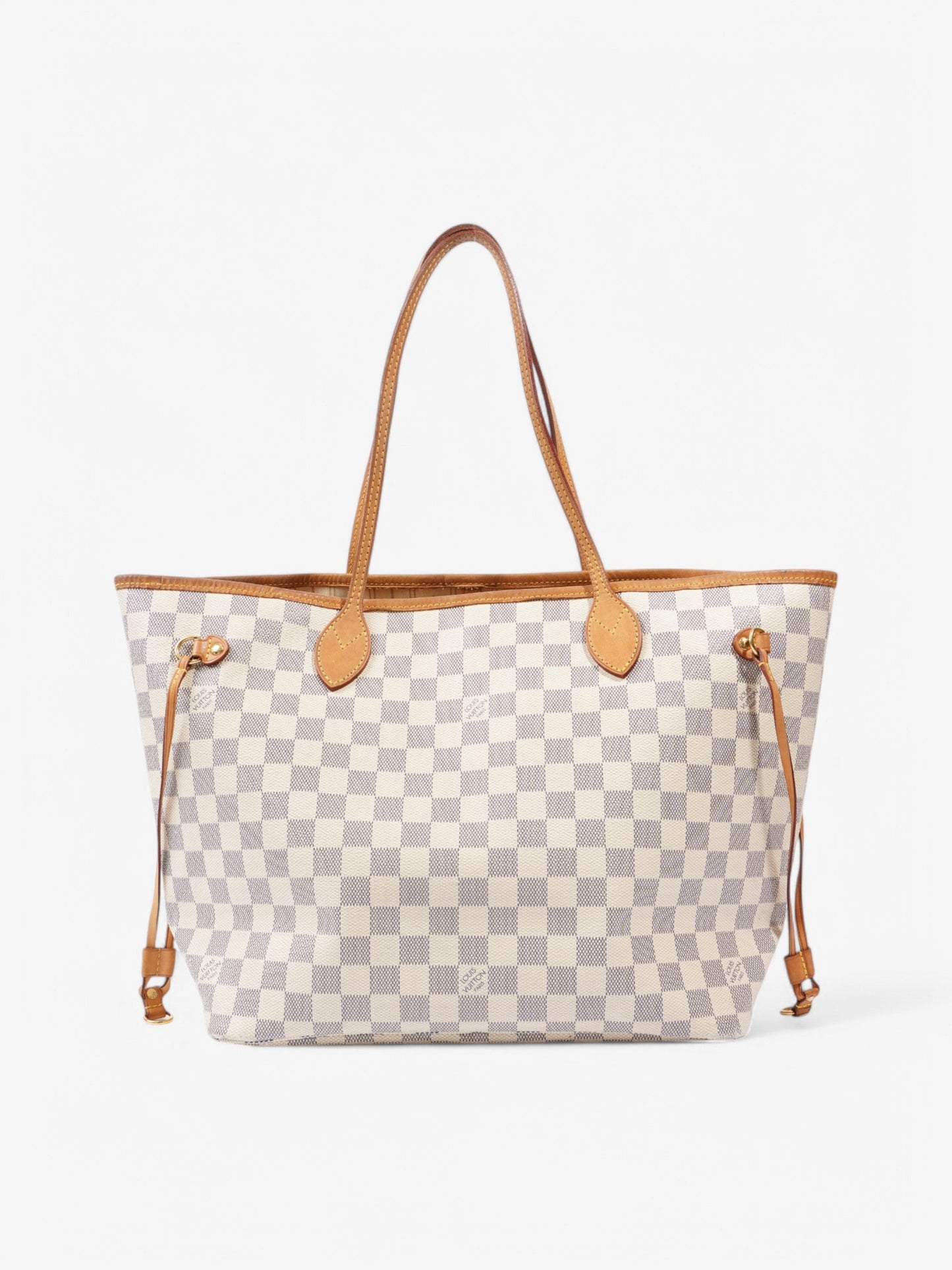 Louis Vuitton Neverfull Damier Azur Coated Canvas MM