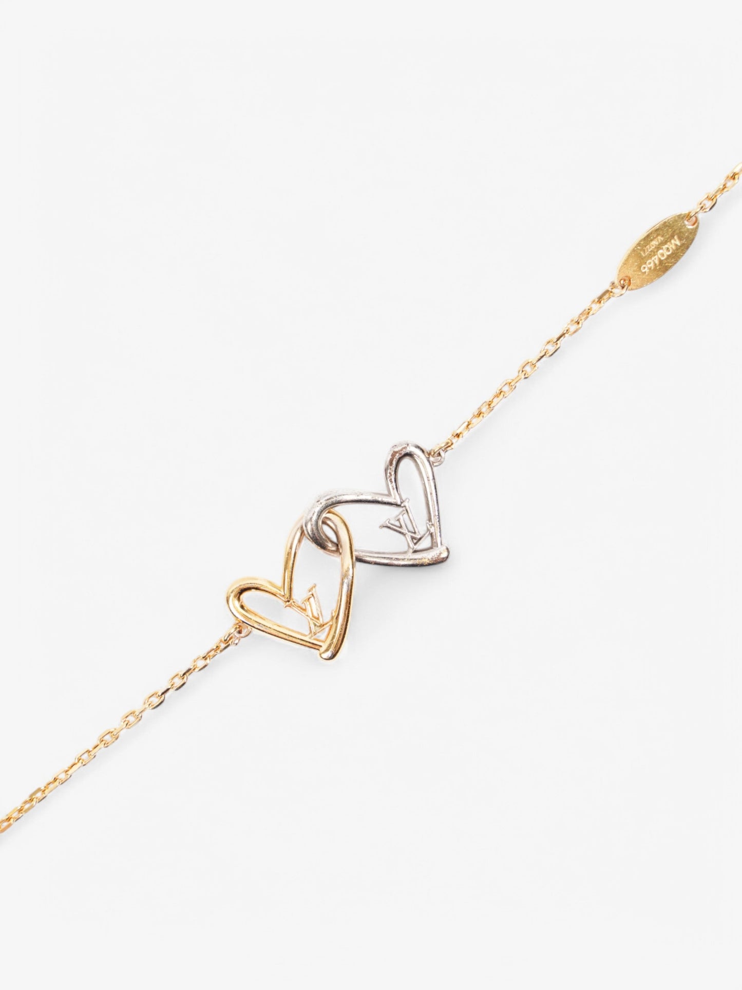 Louis Vuitton Foreign Love Bracelet Gold / Silver Gold Plated 19cm