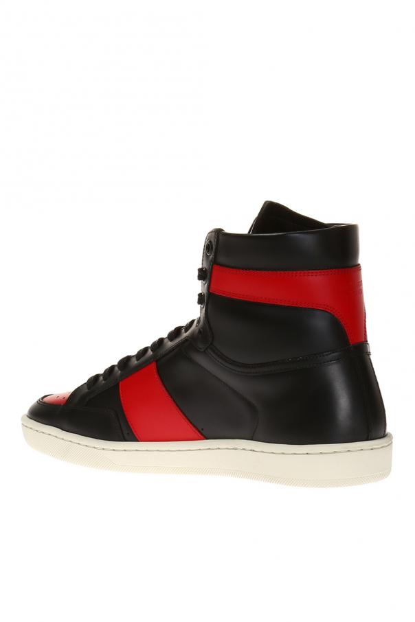 YSL COURT CLASSIC SL10H LEATHER SNEAKERS