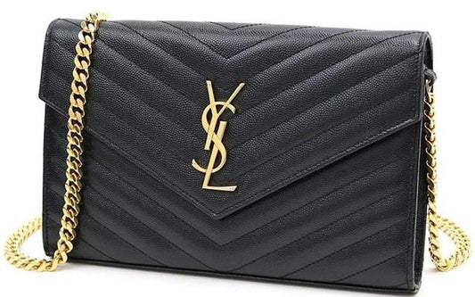 Saint Laurent Monogram Envelope Crossbody