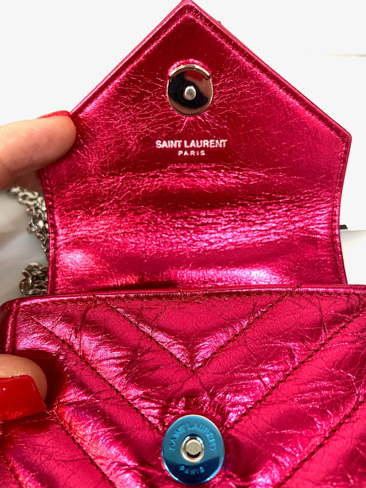 YSL MONOGRAM MICRO QUILTED LEATHER CROSSBODY BAG