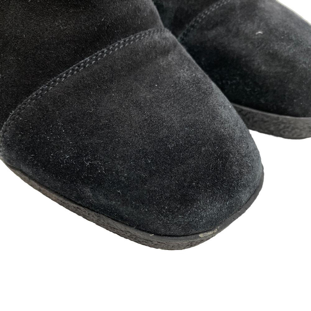 LOUIS VUITTON boots suede black 15 years Women 36 2/1