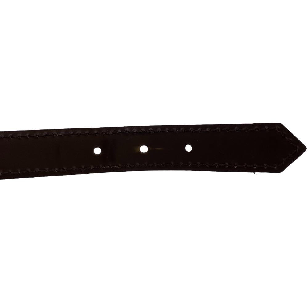 LOUIS VUITTON Shoulder strap N60006 leather Brown Ebene For Ravello Women