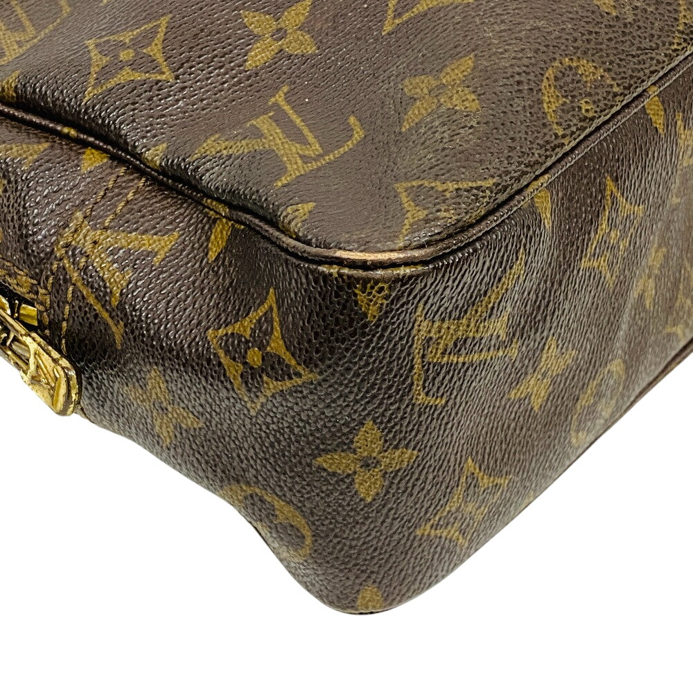 LOUIS VUITTON business bag M47522 leather Brown Monogram Truth Cracking Ty 28 unisex(Unisex)