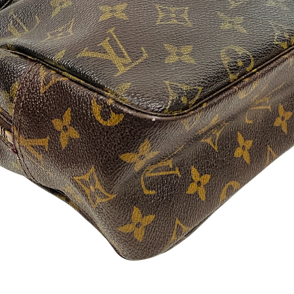 LOUIS VUITTON business bag M47522 leather Brown Monogram Truth Cracking Ty 28 unisex(Unisex)