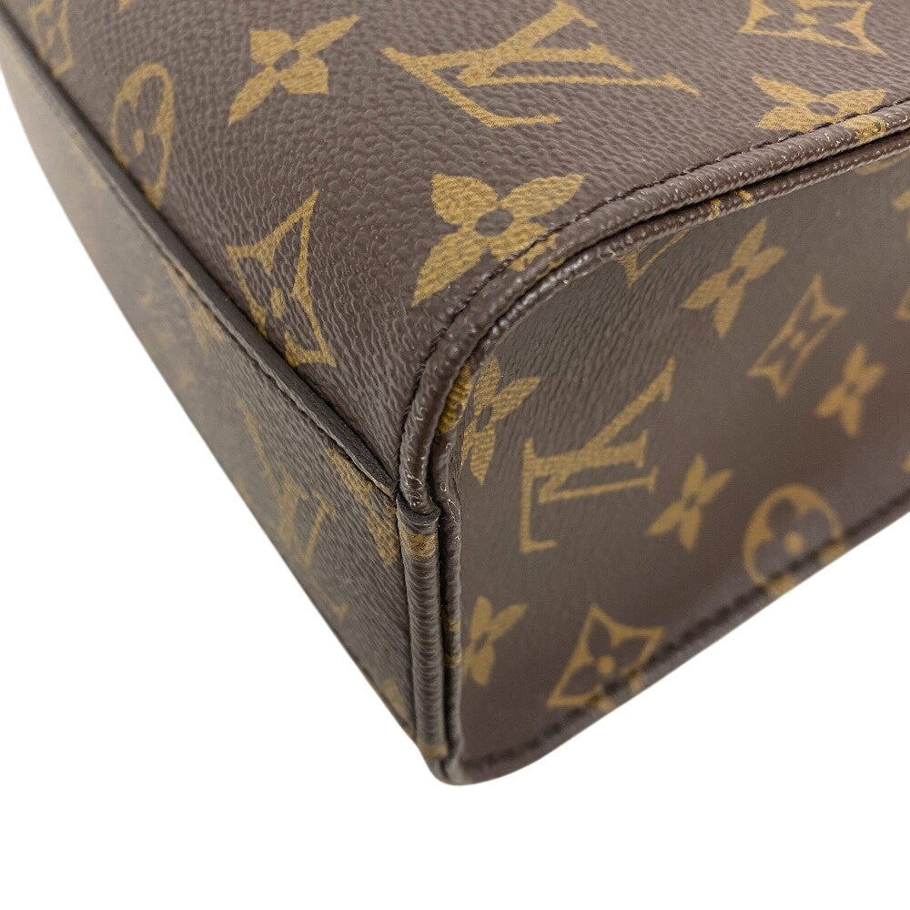 LOUIS VUITTON Shoulder Bag M45847 leather Brown 2way handbag Monogram Sac PlatBB Women