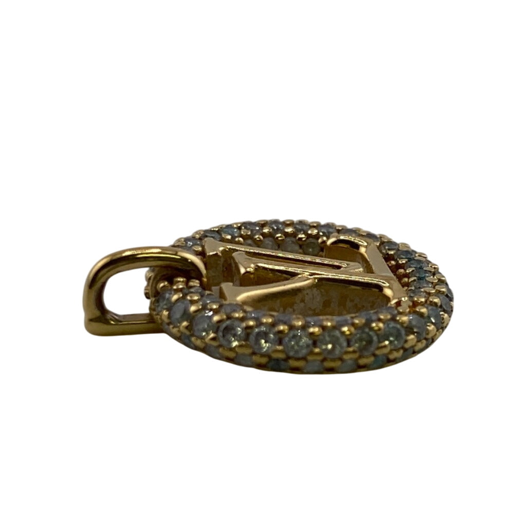 LOUIS VUITTON Necklace M00759 Gold Plated, Rhinestone gold Collier Louise by Night