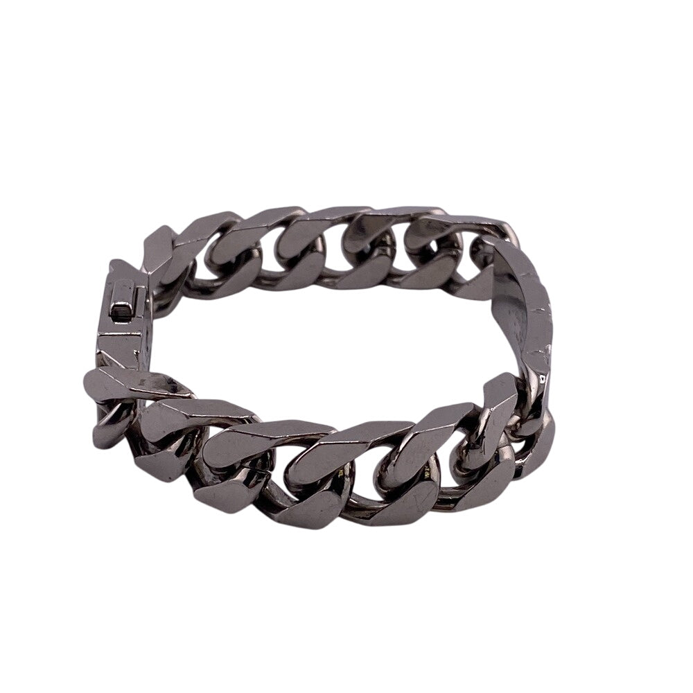 LOUIS VUITTON bracelet M00270 Silver Silver Chain monogram bracelet Monogram mens