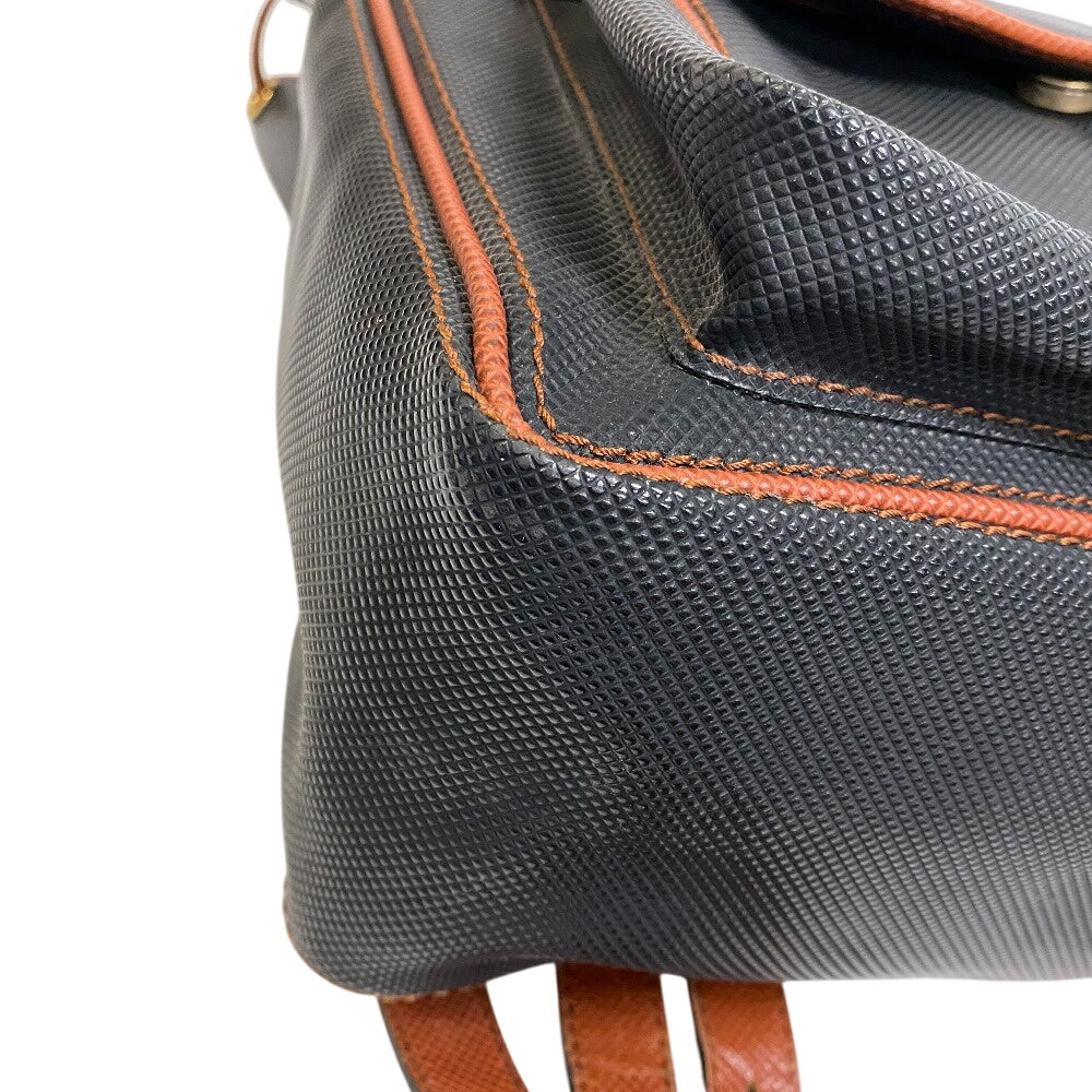 BOTTEGAVENETA Backpack Leather, PVC Navy Marco Polo