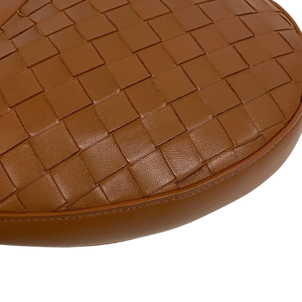 BOTTEGAVENETA Shoulder Bag leather Brown INTRECCIATO