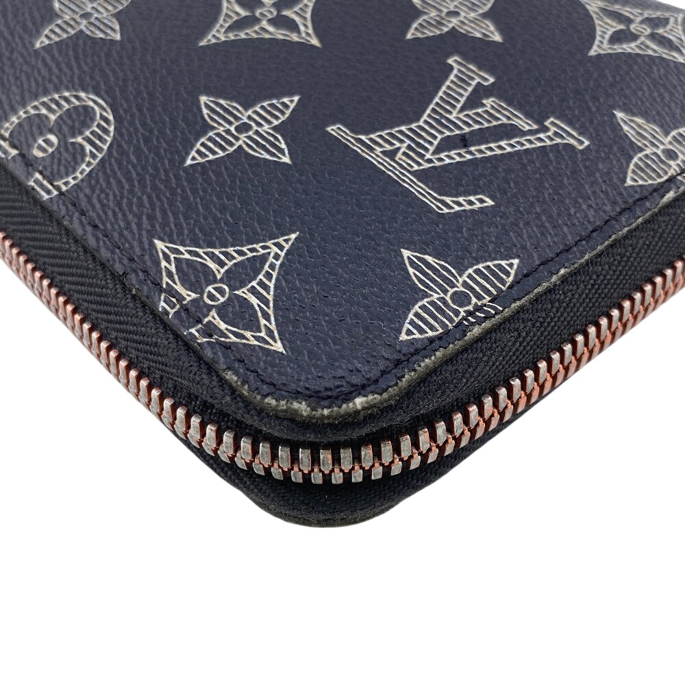 LOUIS VUITTON Long Wallet Purse M62931 Monogram, Monogram Ink Navy Monogram ink Zippy Organizer NM