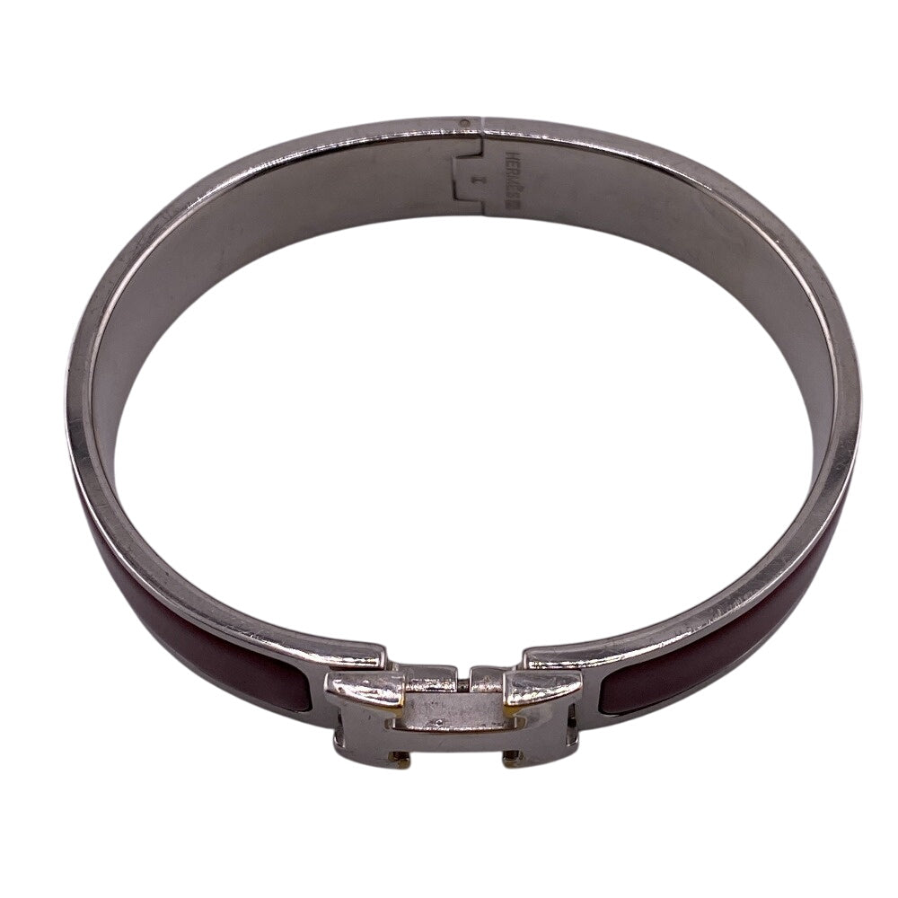 HERMES Bangle metal Red clicH fans clicclacPM