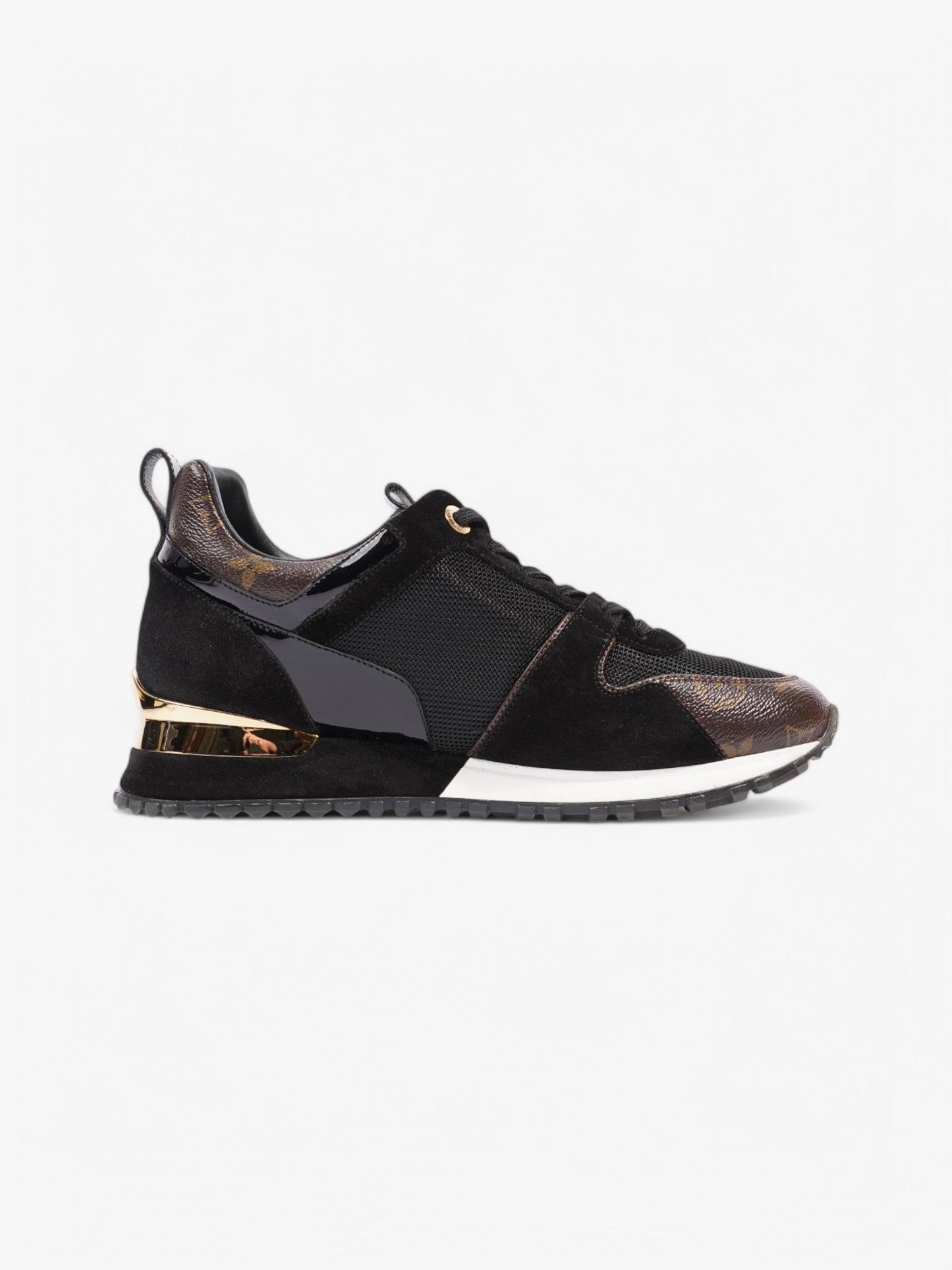 Louis Vuitton Run Away Black / Monogram Mesh EU 39 UK 6